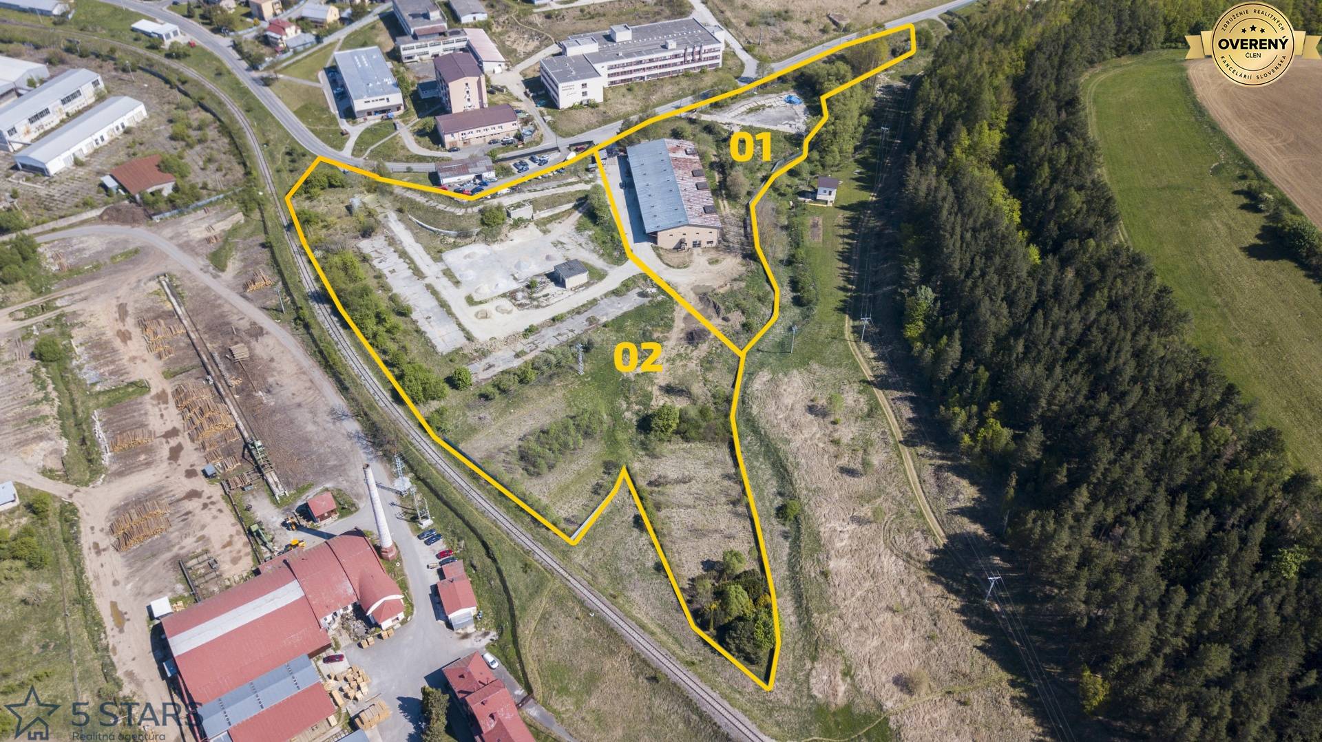 Sale Land plots - commercial, Land plots - commercial, Železničný riad